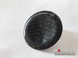 Alfa Romeo Giulia Start/ Stop Button Overlay - Carbon Fiber